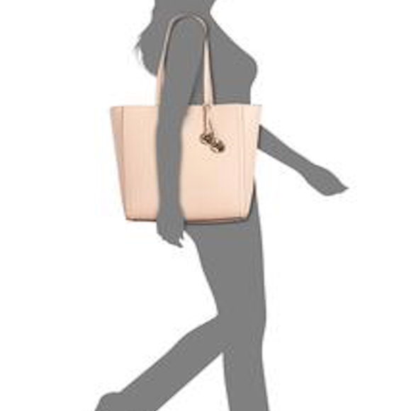 Calvin Klein NorthSouth Studded Pebble Large Tote - Picture 2 of 5